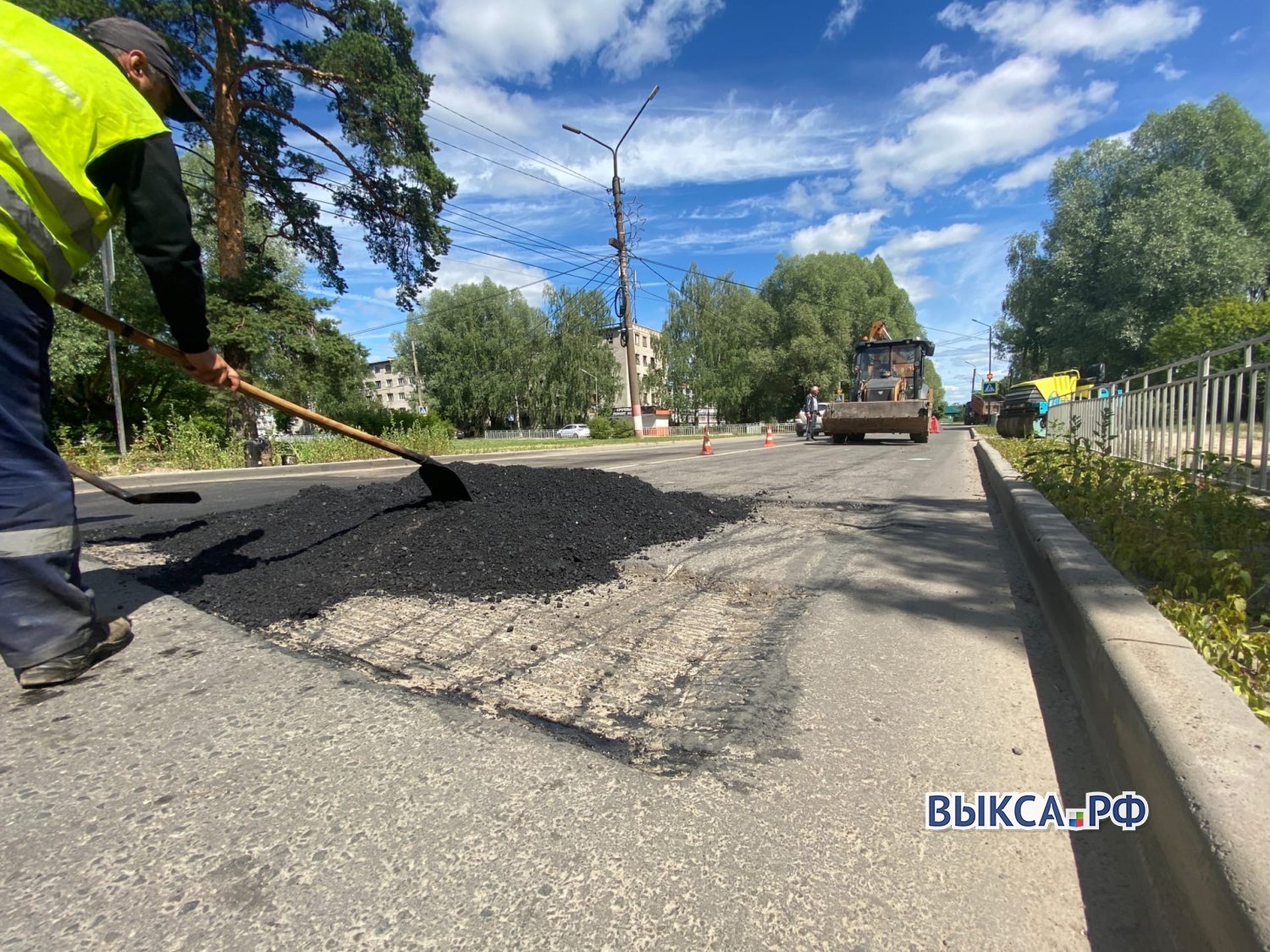 Началась установка лежачих полицейских